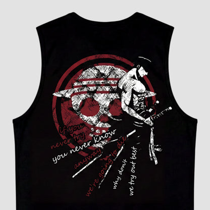 Swordsman Pirate Tank Top