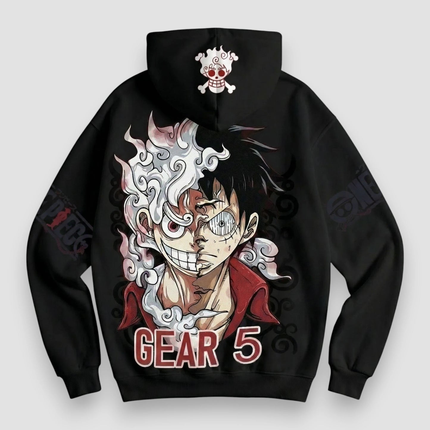 Two faces of Sun God Hoodie