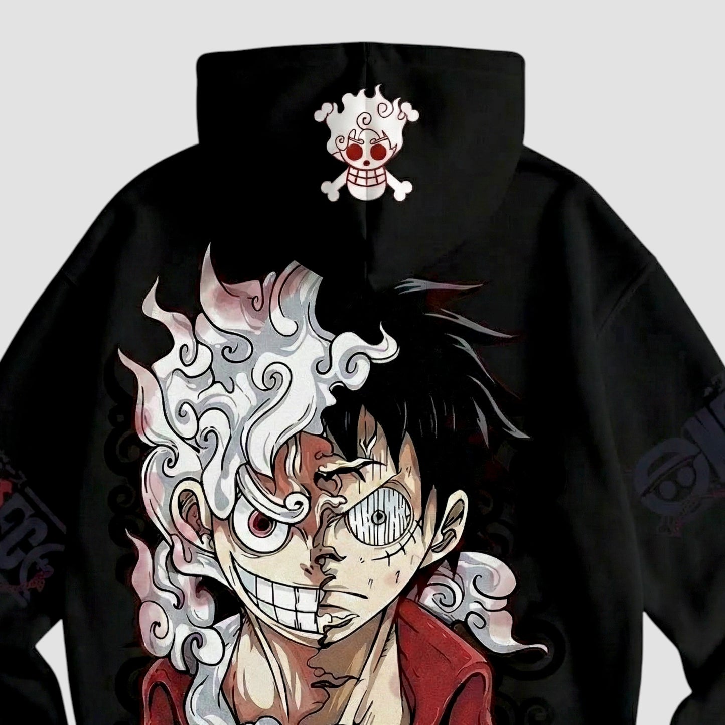 Two faces of Sun God Hoodie