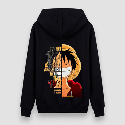 No Regrets Zip Hoodie