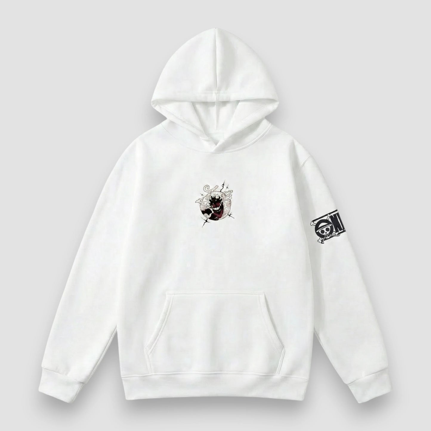 Two faces of Sun God Hoodie