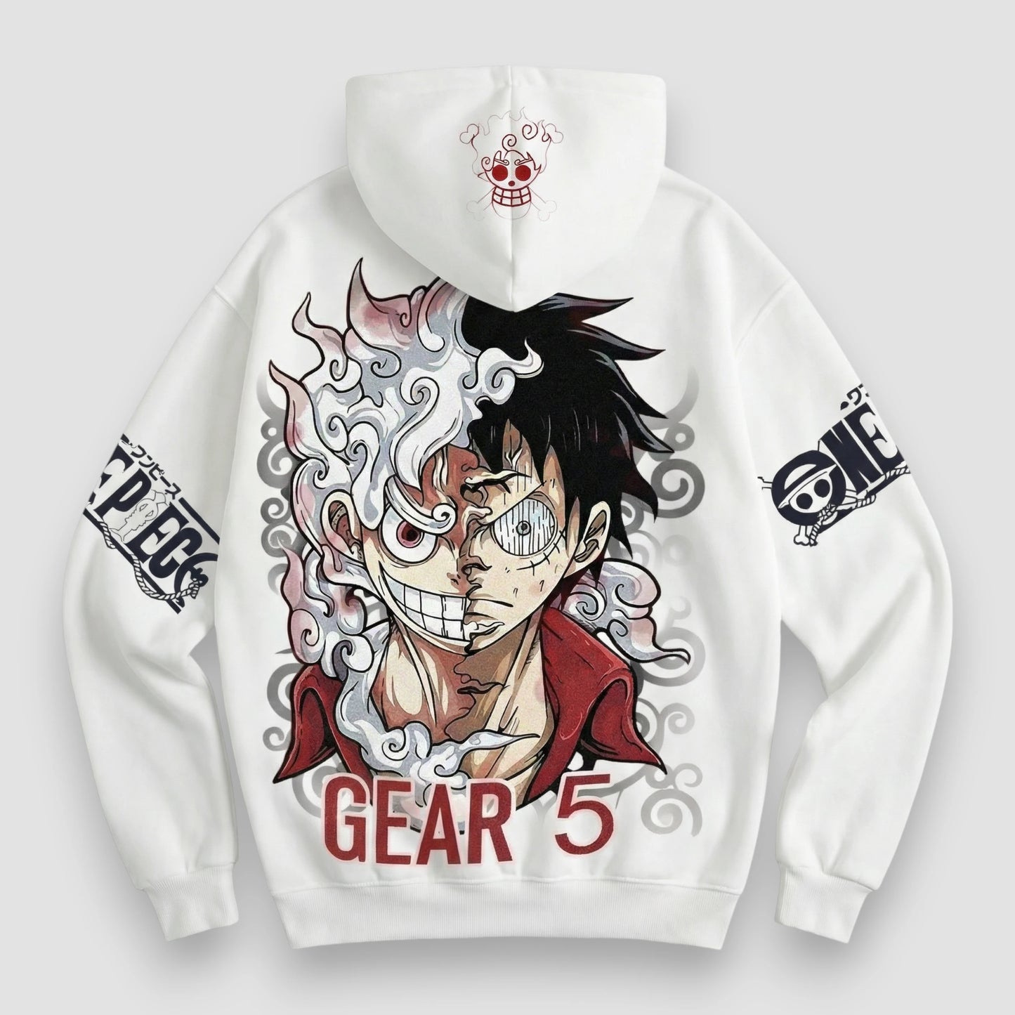 Two faces of Sun God Hoodie