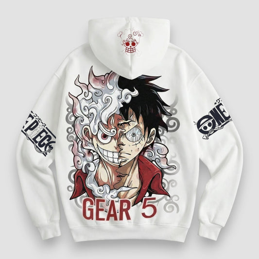 Two faces of Sun God Hoodie